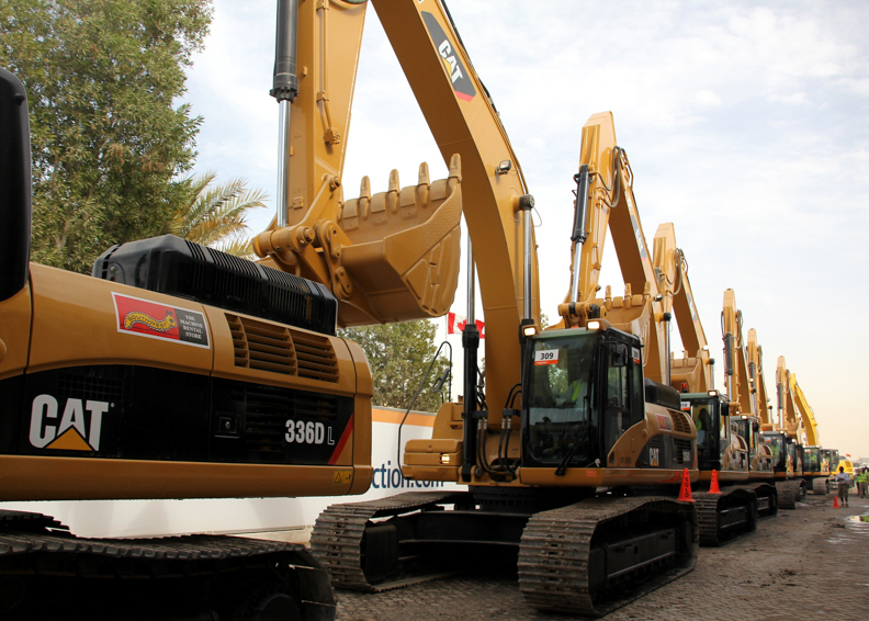 SOUTHWEST ASSETS FROM A JOB COMPLETION SOLD IN RITCHIE BROS. DUBAI AUCTION CIRCA 2010 - Cat Auctions in Mexico, Ghana, Chile - Southwest Global