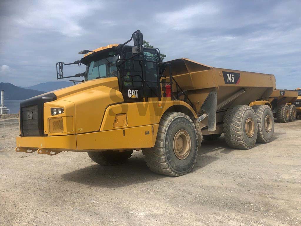 Used Caterpillar 745 Articulated Dump Truck For Sale in Australia, Mexico, Ghana, Chile, USA, Canada